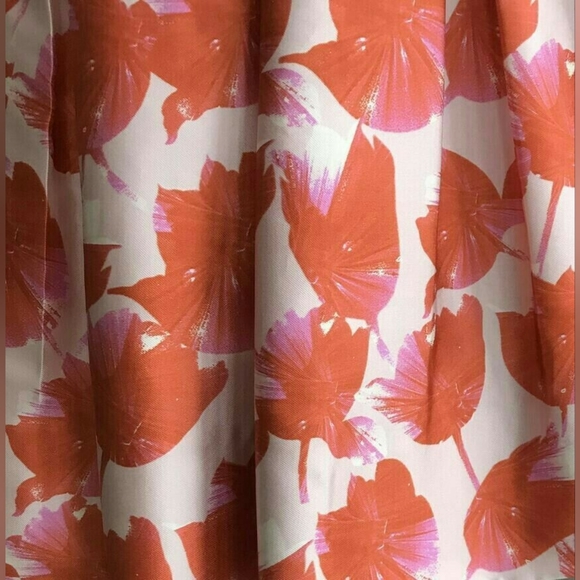 $5,000 NEW OSCAR DE LA RENTA TULIP PINK ORANGE SILK MIKADO RUNWAY DRESS US 8, 12 - Picture 8 of 12